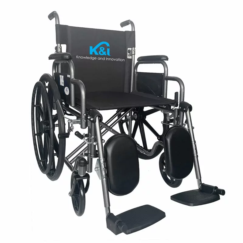 [KISSP220DDA-ELR] SILLA DE RUEDAS DE 20" - SILVER SPORT II - BARIATRICA
