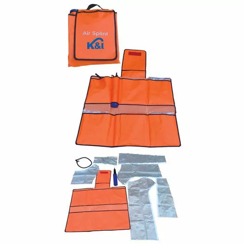 [KI-6003] KIT DE FERULAS INFLABLES CON BOMBA