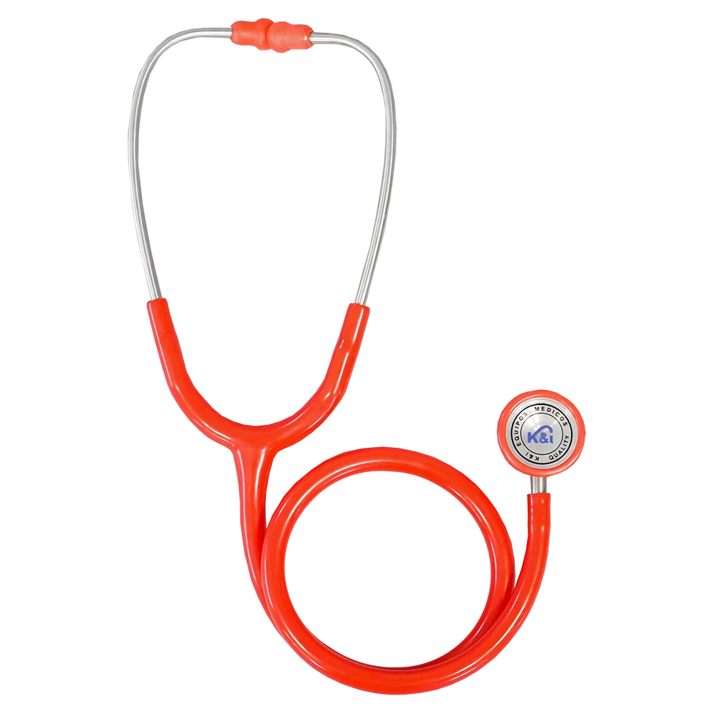 [KI-507R] ESTETOSCOPIO CARDIOLÓGICO PEDIÁTRICO (Rojo)