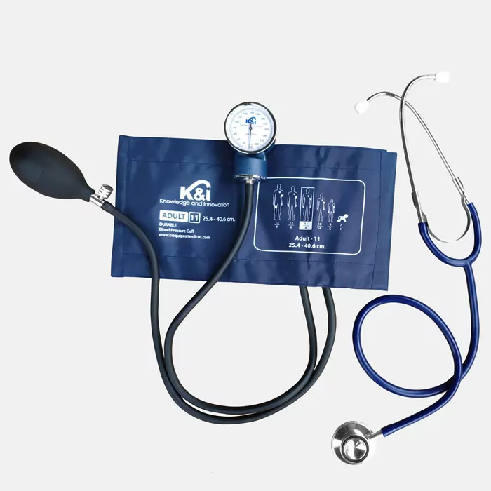 [KI-202PRO] KIT TENSIÓMETRO + ESTETOSCOPIO DOBLE CAMPANA