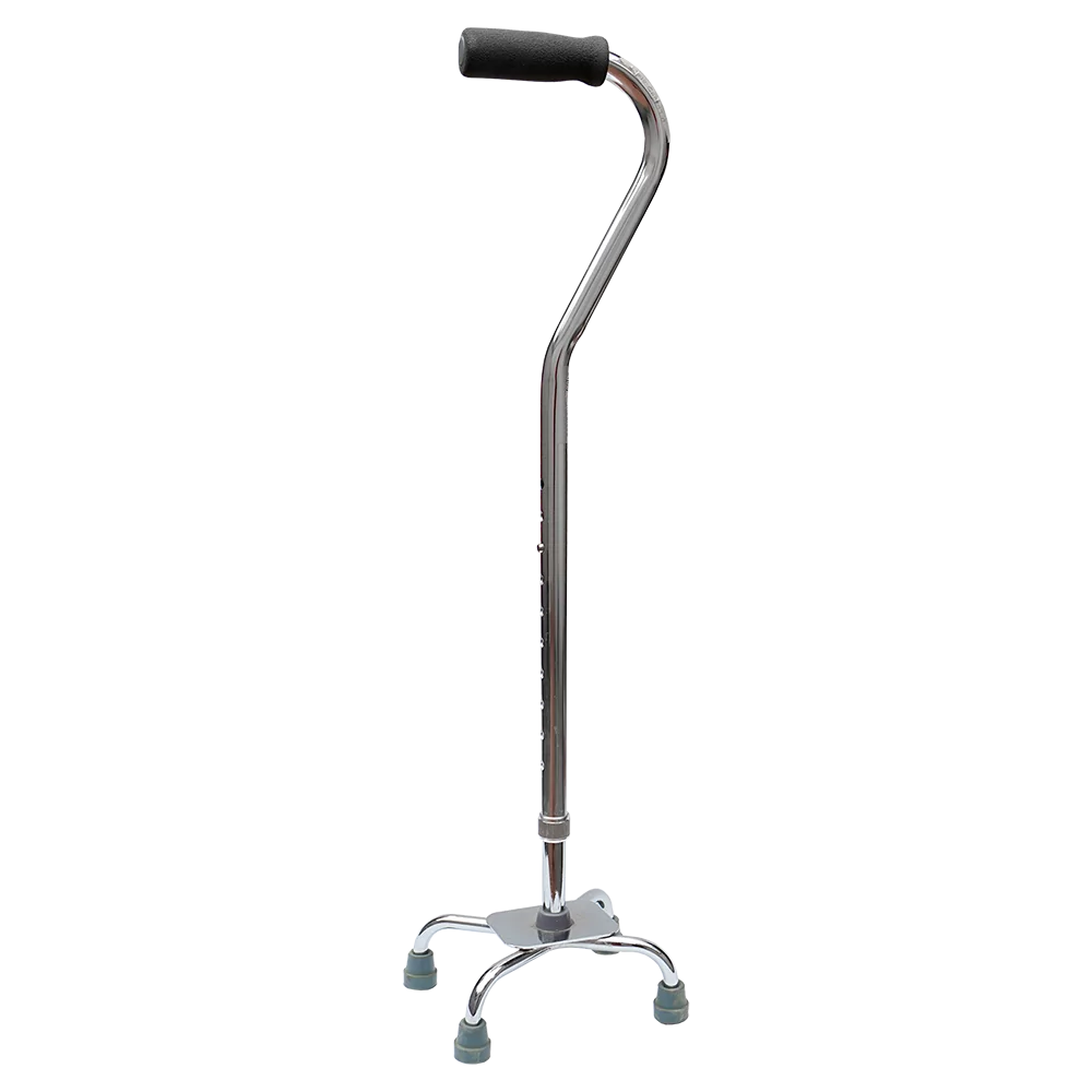 [KI-70010CR] BASTON DE 4 PUNTOS "QUAD" (Cromado)