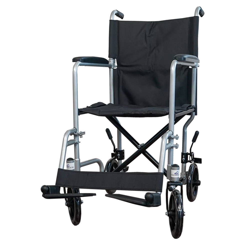 [KI-TS1703-SILVER] SILLA DE TRANSPORTE DE ALUMINIO (Plata)