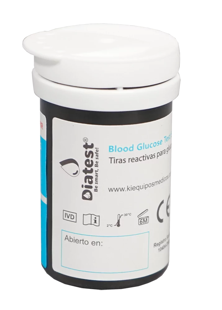 TIRAS REACTIVAS DIATEST (BOX 50 UND)