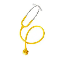 [KI-NM510-YLW] ESTETOSCOPIO CLINICO PEDIATRICO - "NURSE MATES"  (Amarillo)