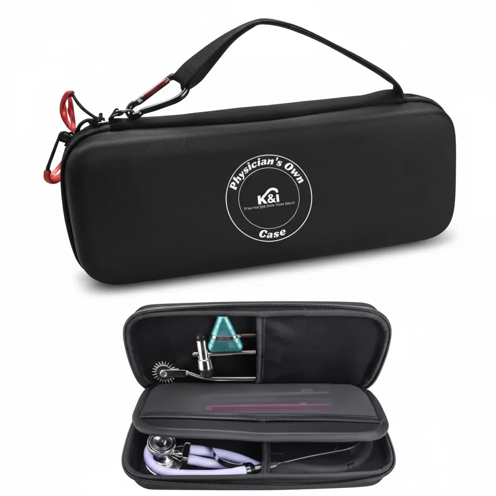 [KI-PO600H-BLK] ESTUCHE PARA ESTETOSCOPIO - PHYSICIANS OWN  (Negro)