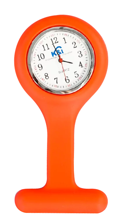 [KI-820W-R] RELOJ DE ENFERMERA  (Rojo)