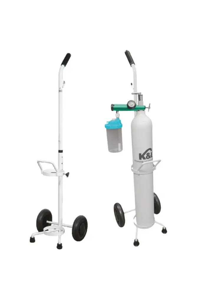 [KISV-6] CARRO TRANSPORTADOR PARA CILINDRO DE OXÍGENO 